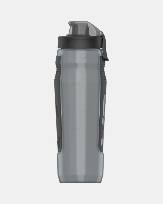 UA Playmaker Squeeze 32 oz. Water Bottle, Gray, pdpMainDesktop image number 3
